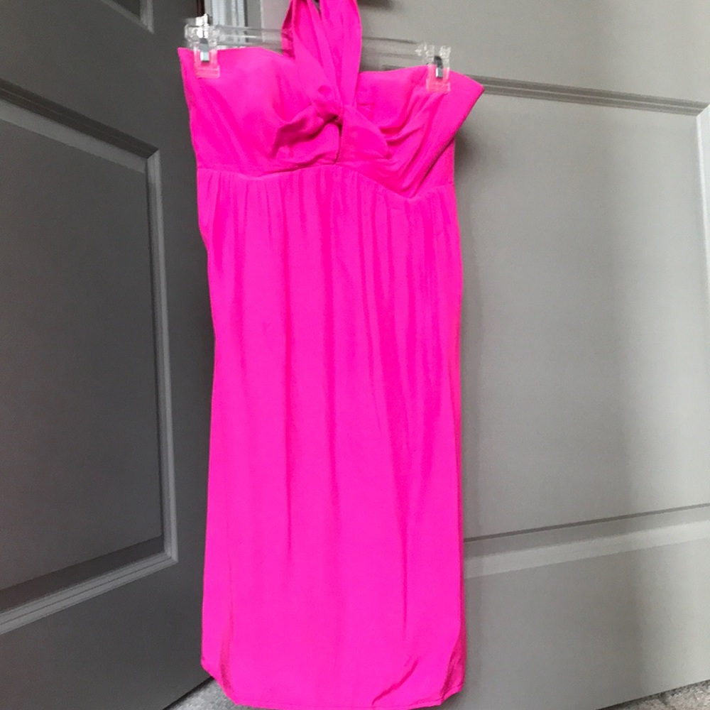 Hot pink dress from Uniquities!